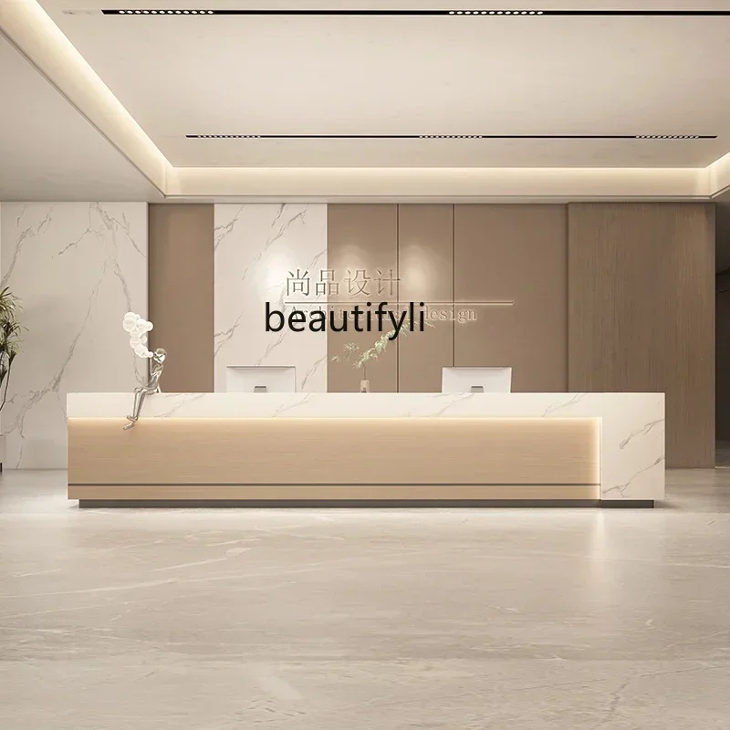 

Marble Property Paint Office Bar Company Hall Beauty Salon Hotel Front Desk