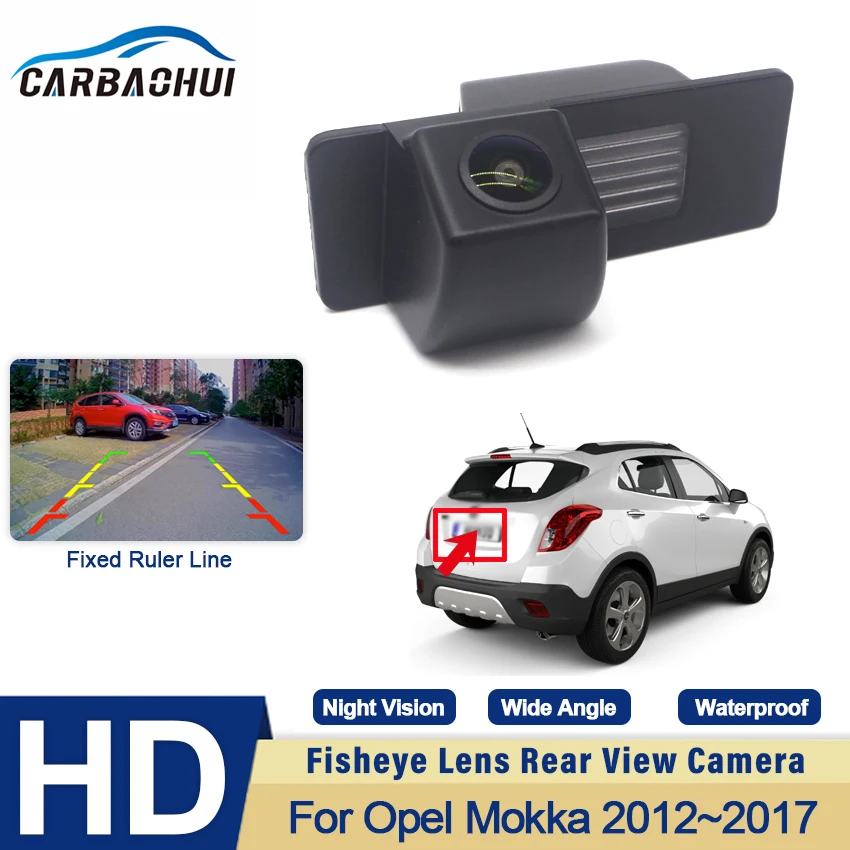 HD Night Vision For Opel Mokka 2012 2013 2014 2015 2016 2017 Vehicle Rear View Reverse Camera Waterproof high quality RCA