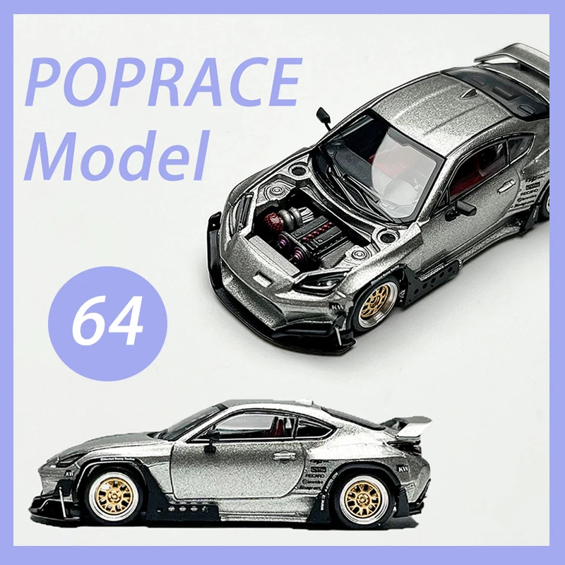 

POPRACE масштаб 1:64 GR86 PANDEM/1087x сплав имитация модели автомобиля коллекция статический дисплей орнамент игрушка в подарок