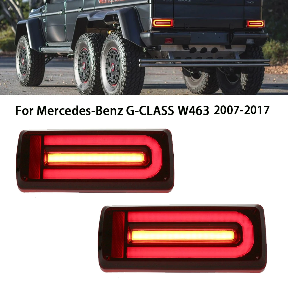 

Taillight Assembly Suitable for Mercedes-Benz G-Class 2007 - 2018 W463 G55 G350 G500 G63 Modified Streamer Steering Marquee