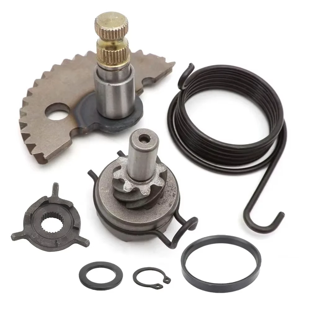 Complete Kick Start Gear Shaft Kit Idle Gear Spring Bush Ratchet Wheel For GY6 50cc 80cc Chinese Scooter Moped 139QMB Part