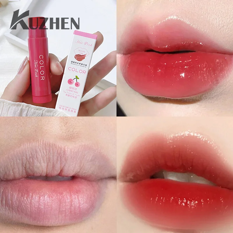 

Lip Balm Moisturizing Anti-dry Lip Balm Easy To Carry Anti-cracking Lipstick Colored Lip Tint Makeup Lip Gloss Cosmetics