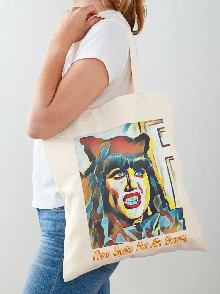 Nadja T-Shirtnadja five spits for an enemy Tote Bag Women bags shopping cart bags Lady bag Tote Bag