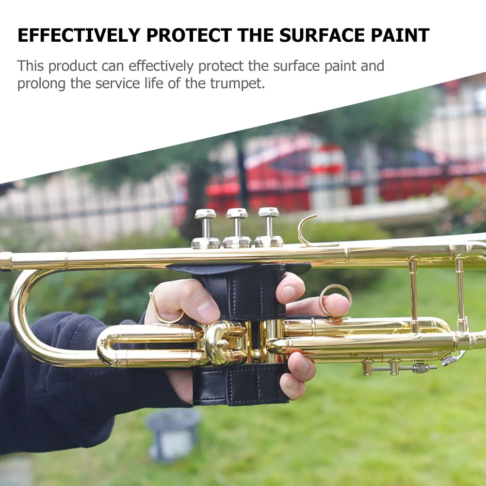 

High Quality Trumpet Piston Protector Cover Scratch Resistant Supple Material Extended Lifespan Instrument Supply