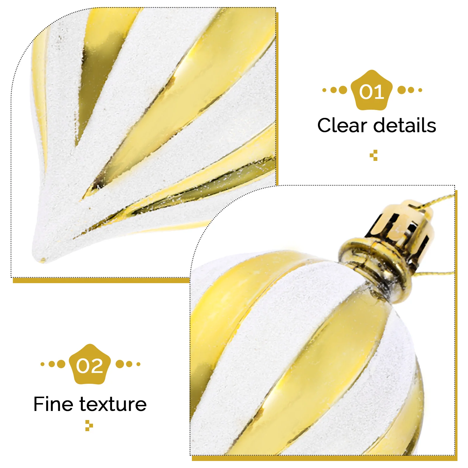 

6pcs Christmas Tree Hanging Ornaments Xmas Decor Holiday Party Decoration Balls For Tree Table Fireplace Xmas Pendant Party