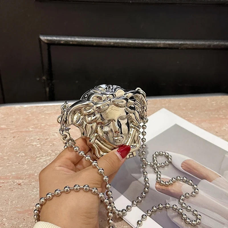 حقيبة كروس جلدية فاخرة للنساء، حقيبة كتف أنيقة للسيدات، محفظة كلاسيكية أنيقة