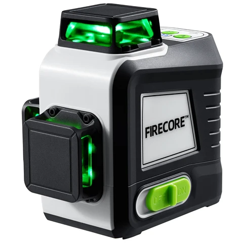 FIRECORE F94T-XG/F95T-XG/F95T-4G/G20/G30/G50/G60 Зеленый лазерный уровень 360 3D/4D 16/12/5/2 линии — изображение товара