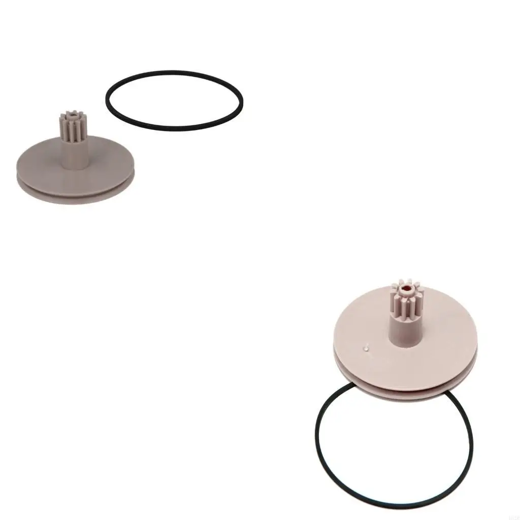 462E Plastic Gear Wheel Turntable Drawer Tray Rubber Belt for CD-940 CD-950 Player