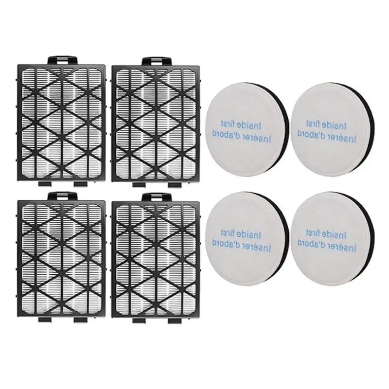 

【Выгодная распродажа】Сменные фильтры и хлопковые элементы (8 шт.) для вертикального пылесоса Eureka NEU652/NEU651PL Flexreach