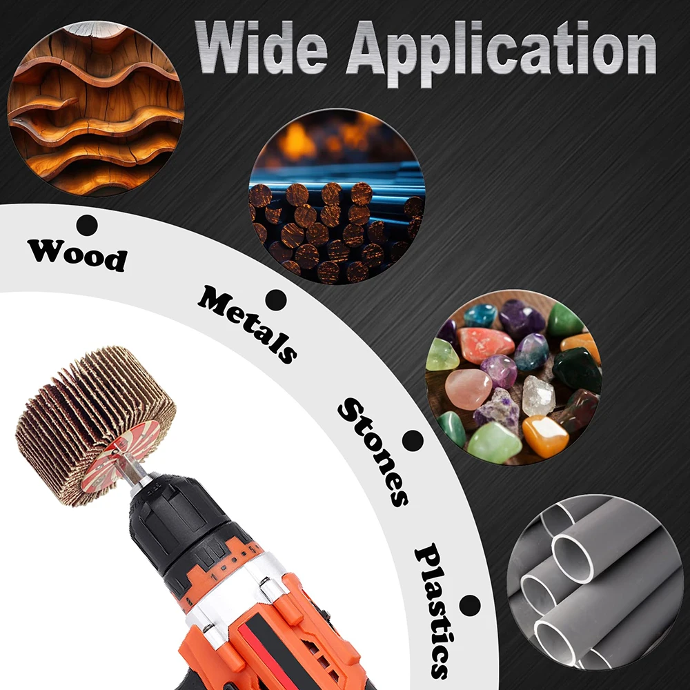 80 حصى 6 مللي متر الرملي رفرف القرص طحن عجلة بت 15-80 مللي متر طحن الصنفرة جلخ رئيس ل مطحنة دوارة أداة تلميع الطاقة #6