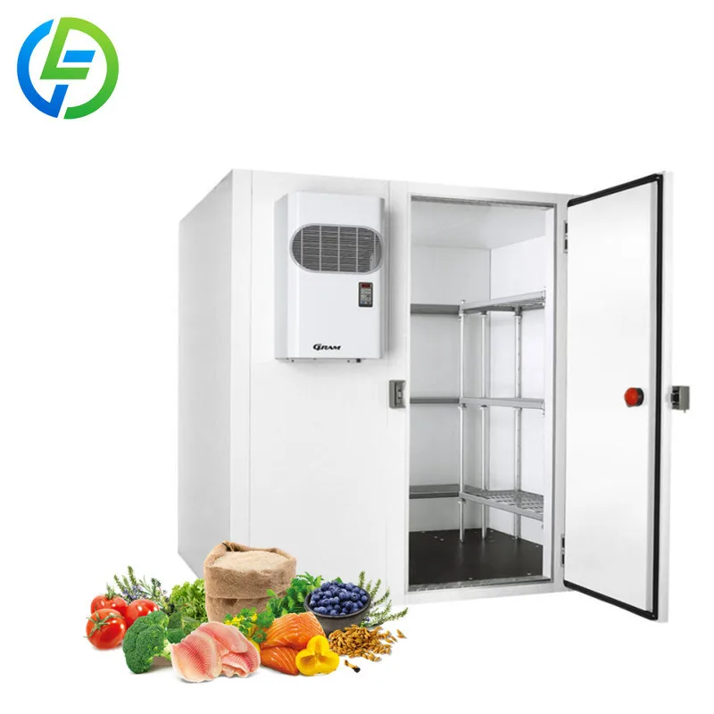 Customized Industrial Refrigerator and Freezer Walk in Cooler Mini Cold Storage Coldroom Small Rooms Commercial Grade System