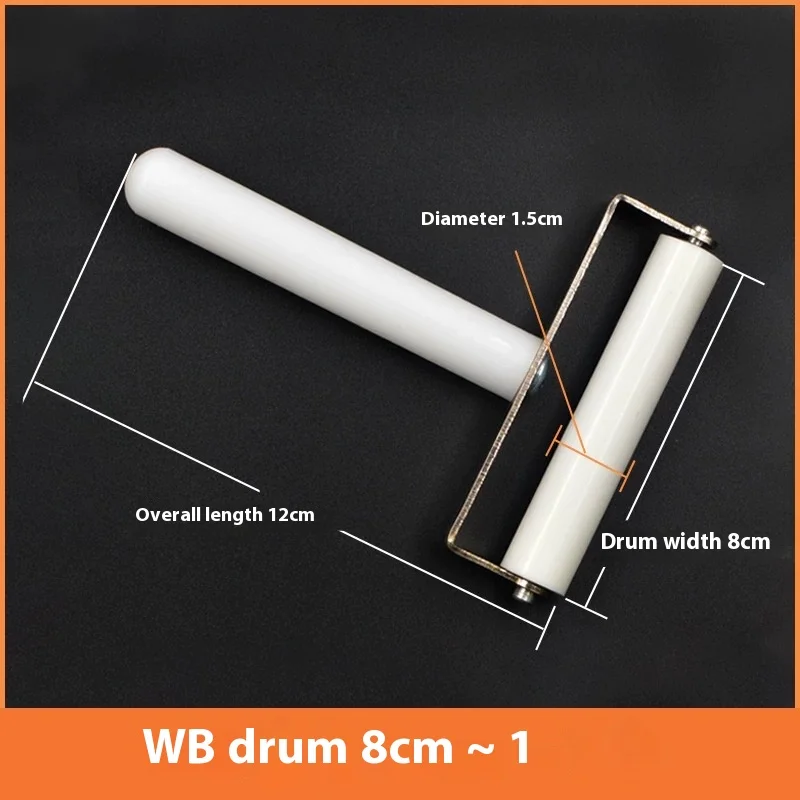 Protein Roller for Membrane Transfer Laminating Assistant Electrophoresis Roller Bubble Catcher Silicone Rollers Western Blot