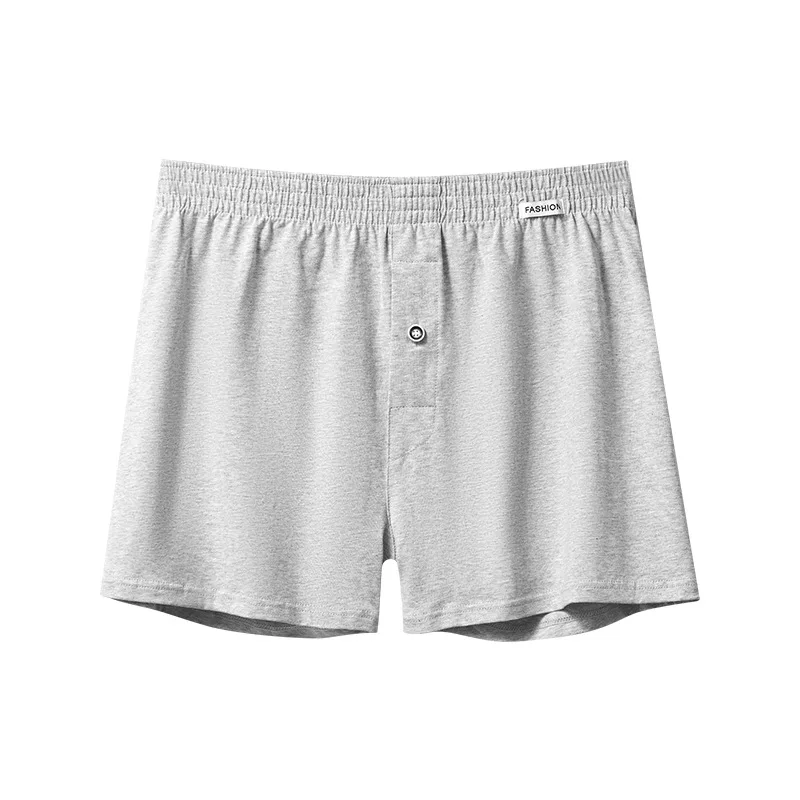 Boxers en coton taille moyenne pour hommes, pantalons flèche pour hommes, sous-vêtements grande taille, culottes confortables, vêtements d'intérieur, 2 pièces