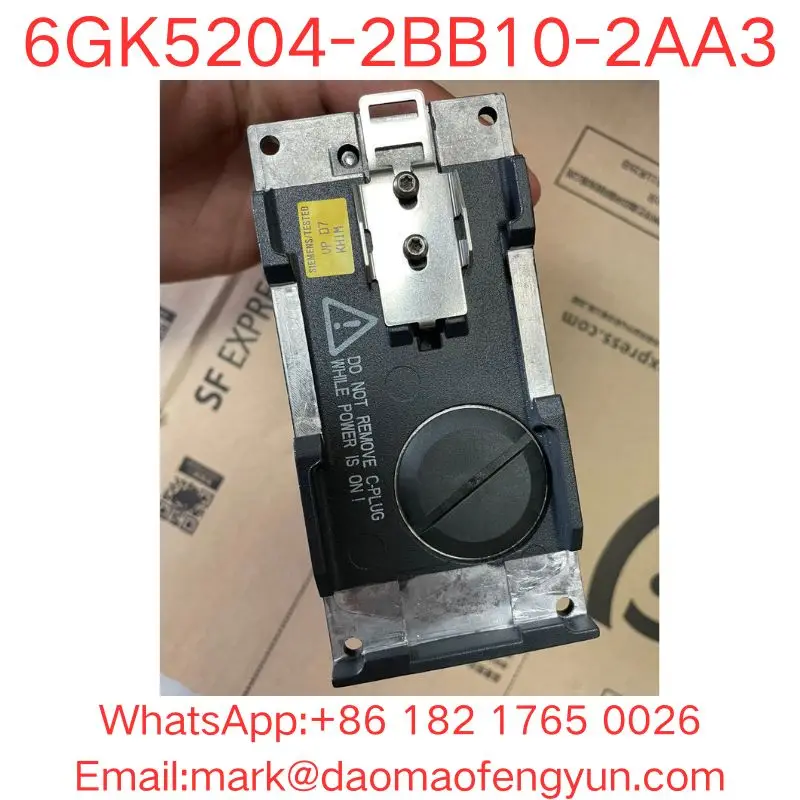 6GK5204-2BB10-2AA3 تم اختباره بشكل جيد في حالة جيدة SCALANCE X204-2، مفتاح IE مُدار 4x 10/100 Mbit/s RJ45، 2x 100 Mbit