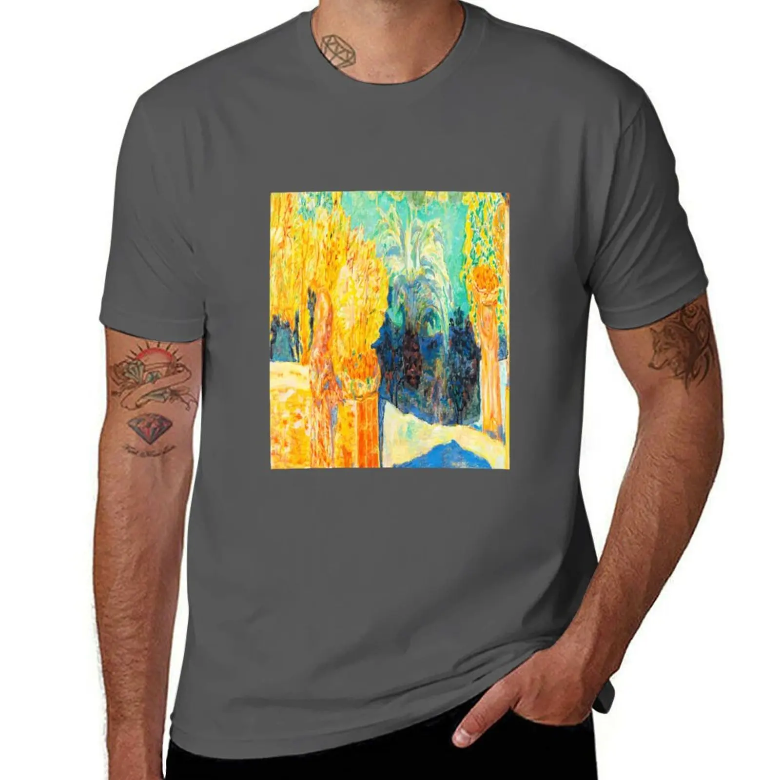 

Pierre Bonnard - Radiant Color T-Shirt mens graphic t shirts printed t shirts for man T-Shirt