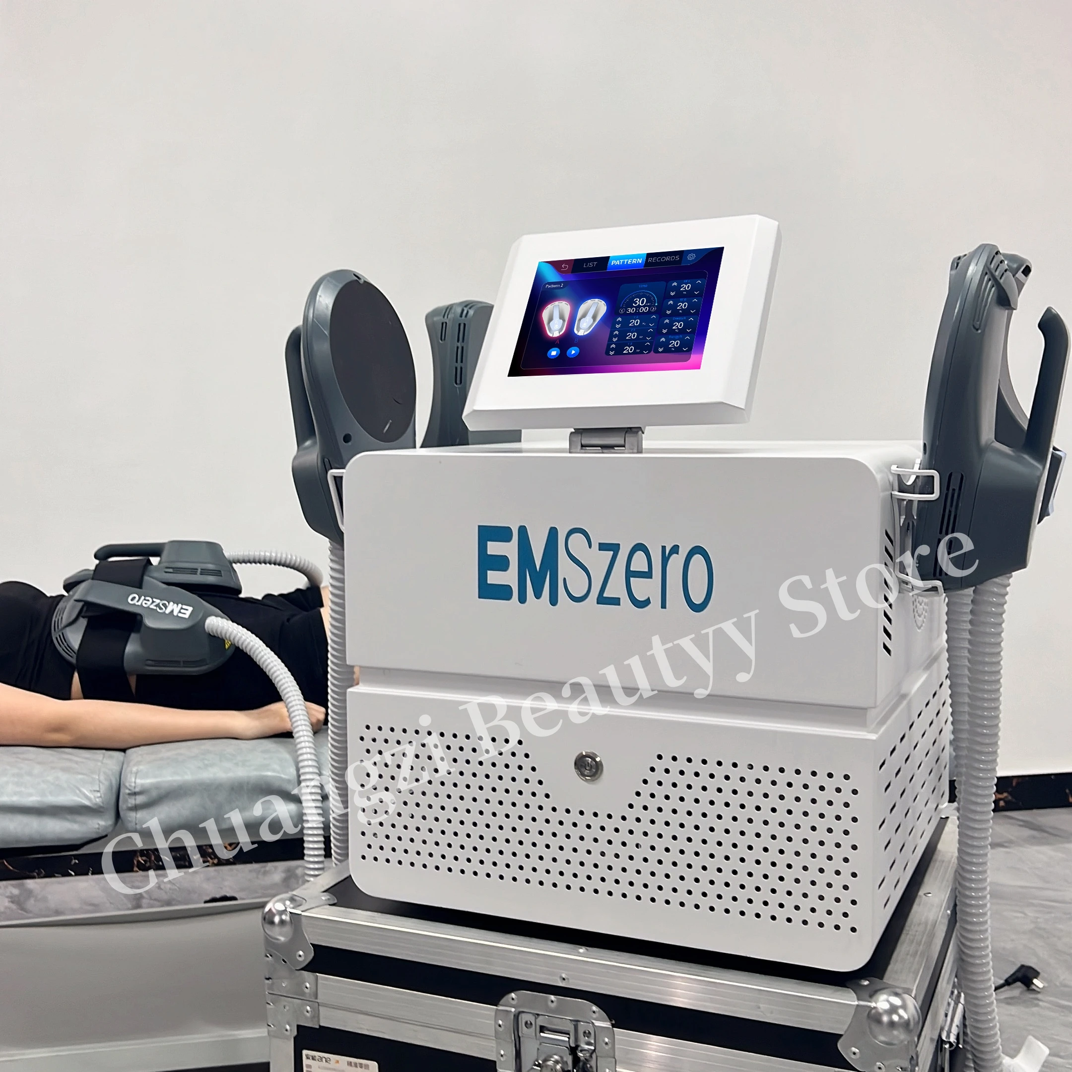 EMSZERO Máquina moldeadora de cuerpo Lipopenia RF Mini Máquina profesional de adelgazamiento EMSzero