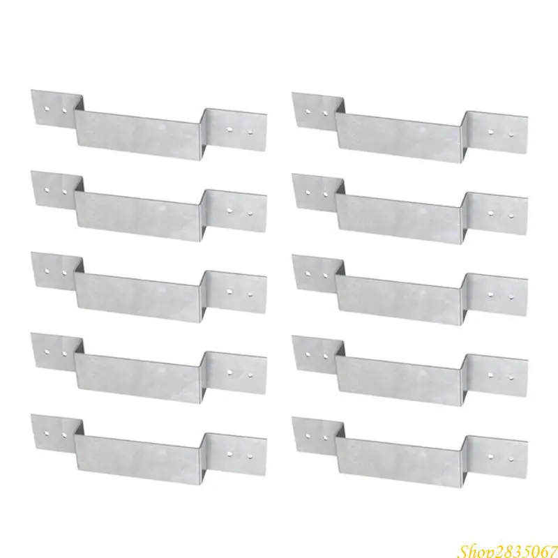 

10 шт./компл., крепежные опоры для ограждения двора, защитная опора для уличной устойчивости 831F