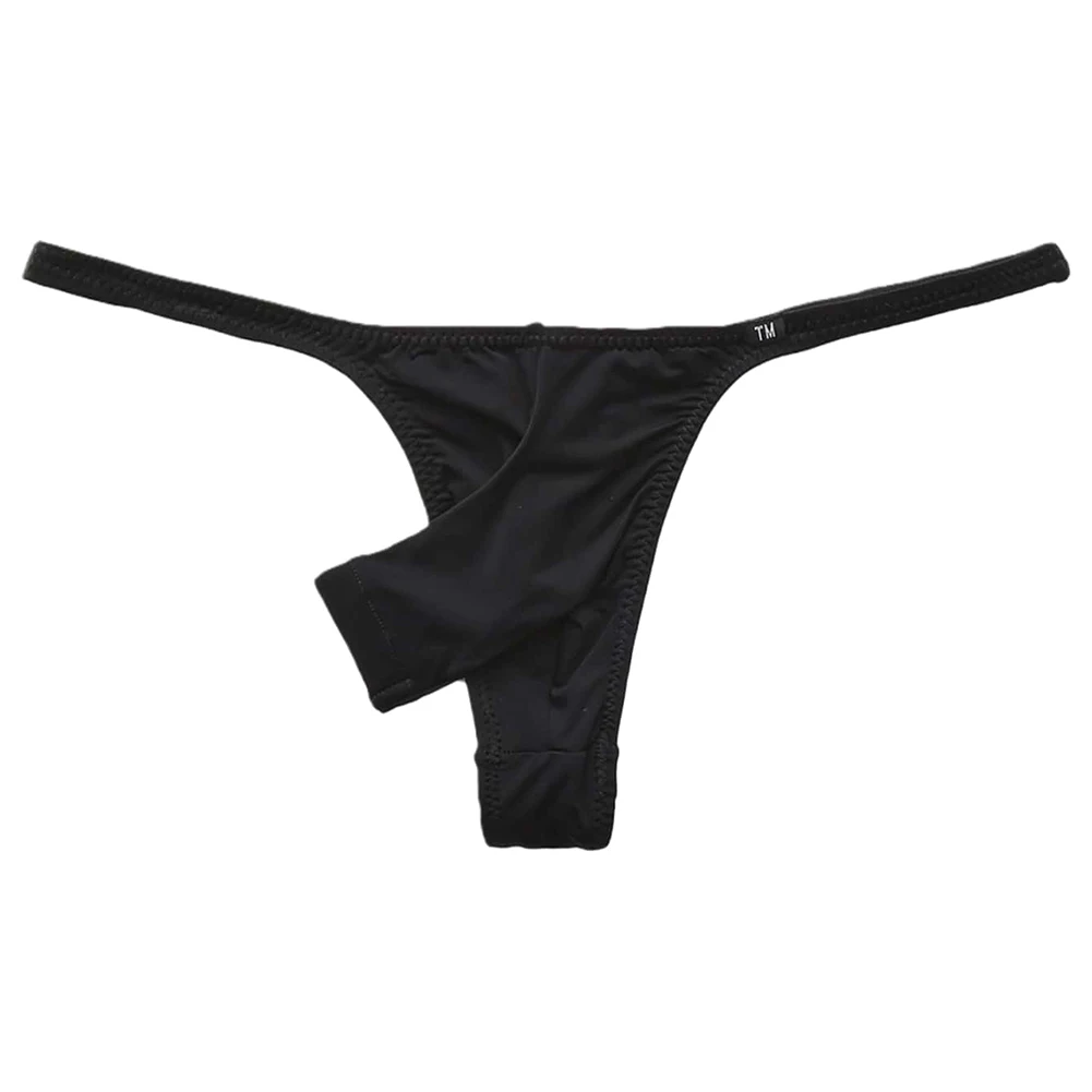 Men Long Open Pouch Sissy G-string Thong Sex Low Rise Sexy Accessories For Men High Elastic Lingerie For MenGay Erotic Underwear view 6