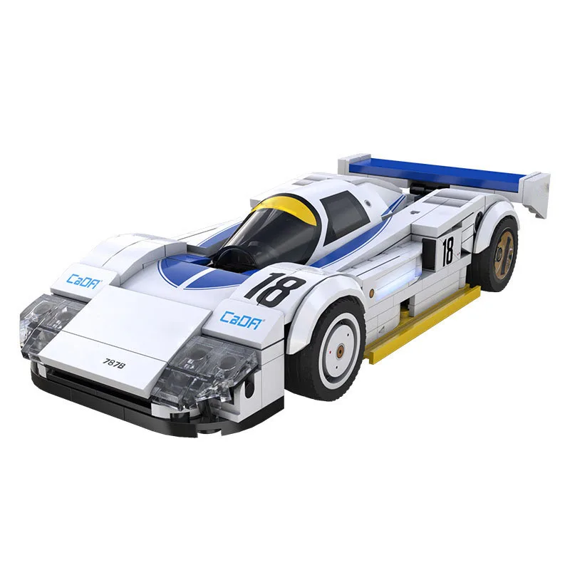 

24 HEURES DU MANS Speed Champion Supercar Build Block 1:24 787B Rotary Wankel Engine Car Vehicle Brick Japan Lemans Racing Toys