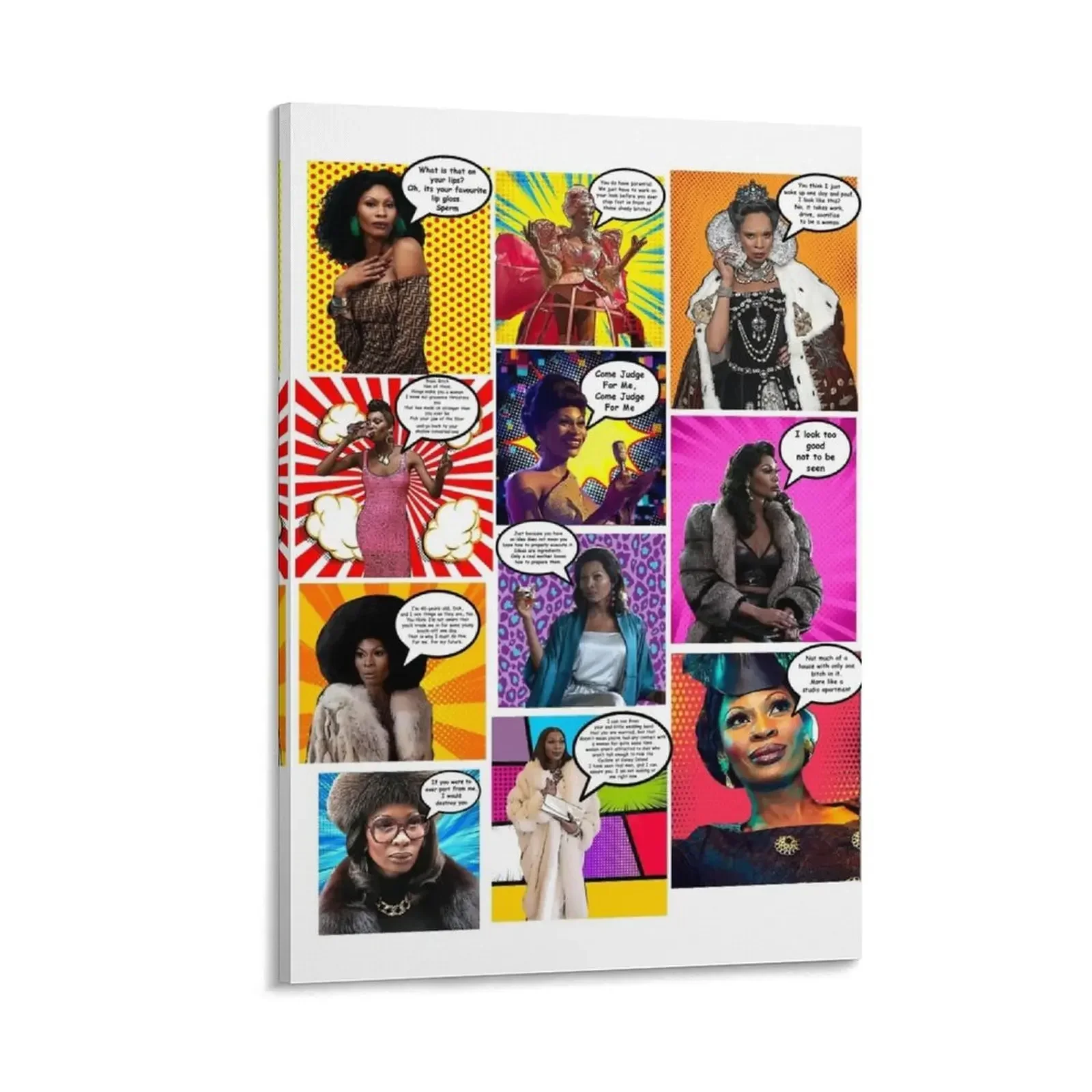 

Strike A Pow WOW "Pose" With Elektra Abundance-Evangelista Canvas Painting canvas wall decoration posters anime