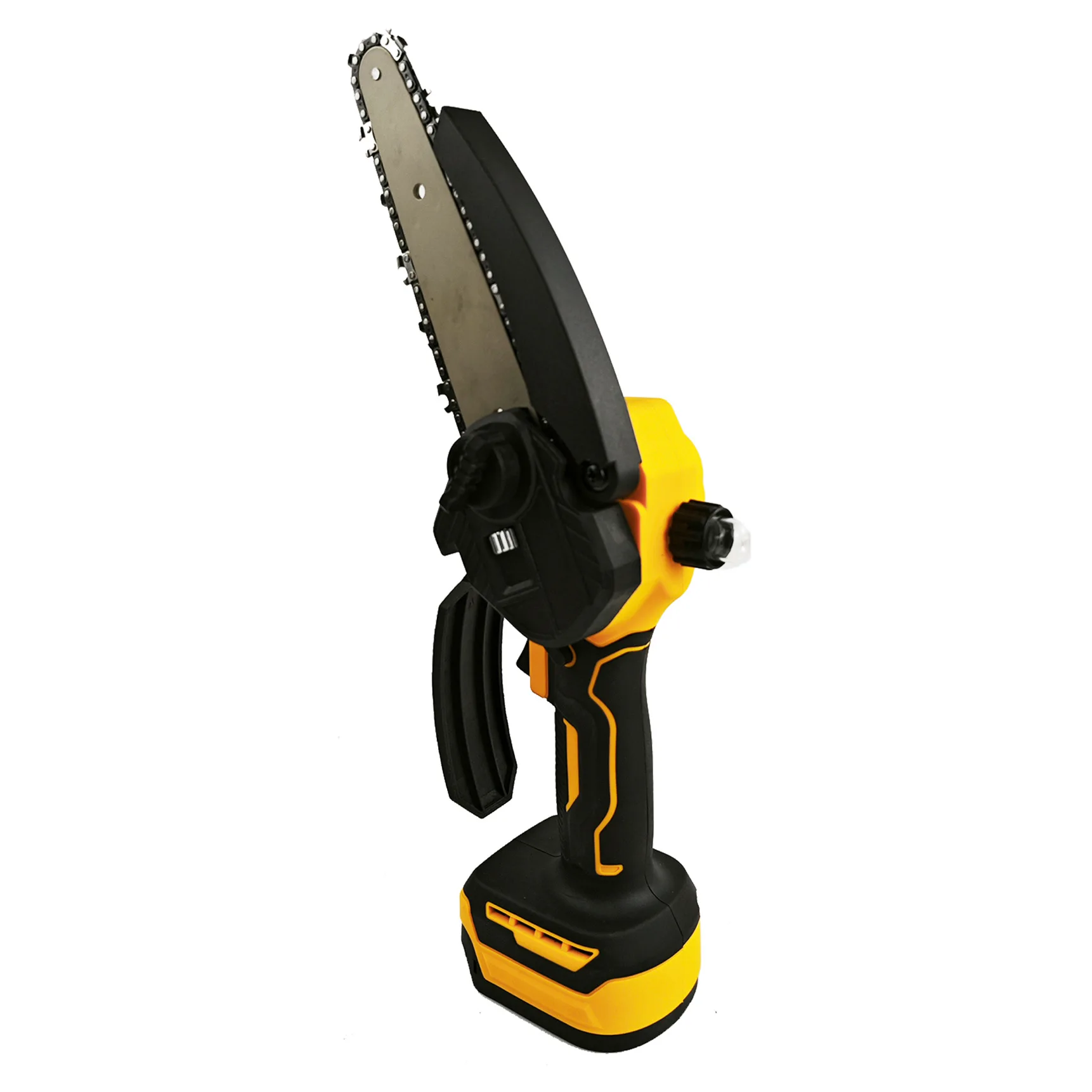 Mini motosserra para carpintaria, com lubrificador automático, elétrica, 6 polegadas, serra portátil, ferramenta elétrica para dewalt, bateria de 18v