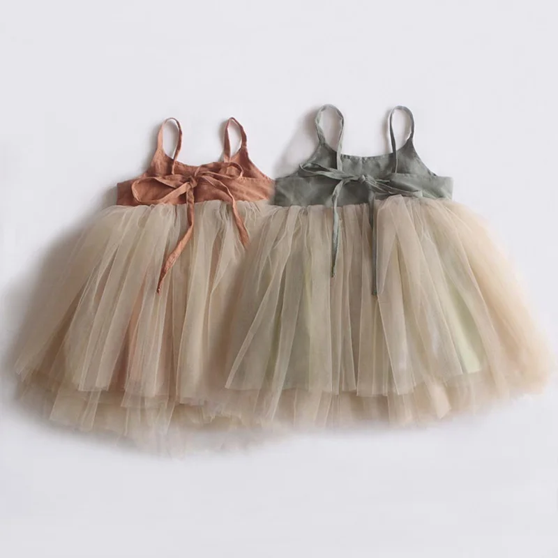 Prinzessin Baby Mädchen Kleid Sommer rückenfreie Tutu Outfit für Geburtstagsfeier Kleinkind 0-3 Jahre