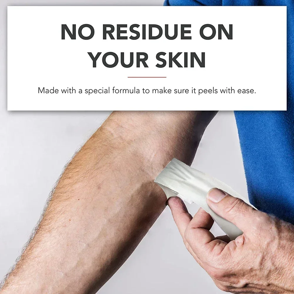 

Sports Athletic Tape - Strong Easy-Tear No Sticky Residue for Injury Wrap & First Aid