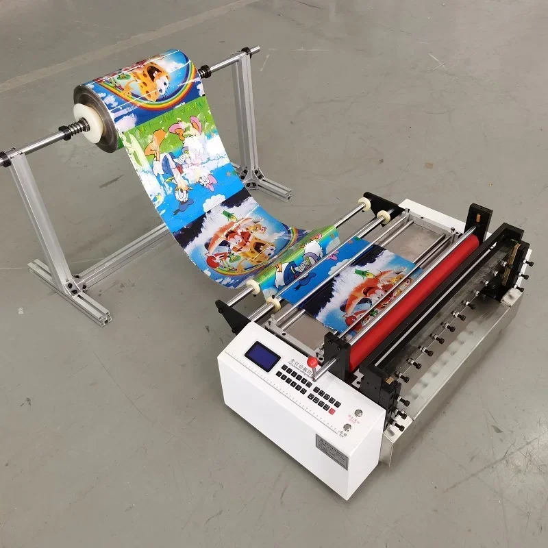 Best Seller Fully Automatic Cutting Machine for Flocked Fabrics A4 Copper Roll Tape Cutting Machine