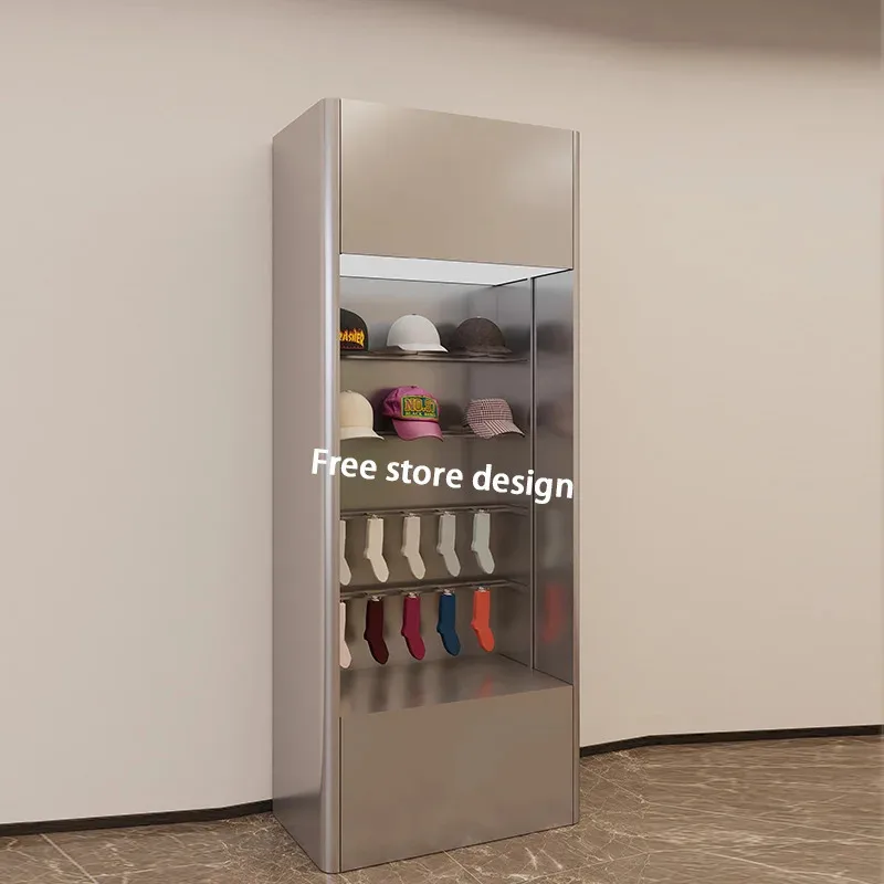 

Customize.Custom Handbag Hat Socks Display Showcase Custom Shop Wall Showcase Shelves Display Cabinet showcase