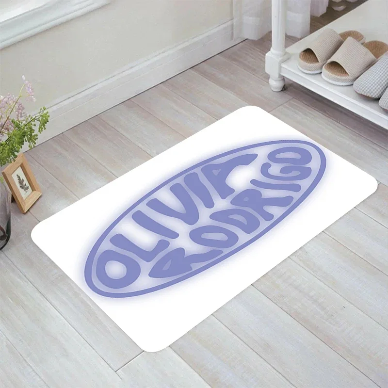 Olivia Cool & Rodrigo Singer Themed Non-slip Doormat for Home, Kitchen, Entrance, Room, Balcony – Foot Rug, Bath Mat