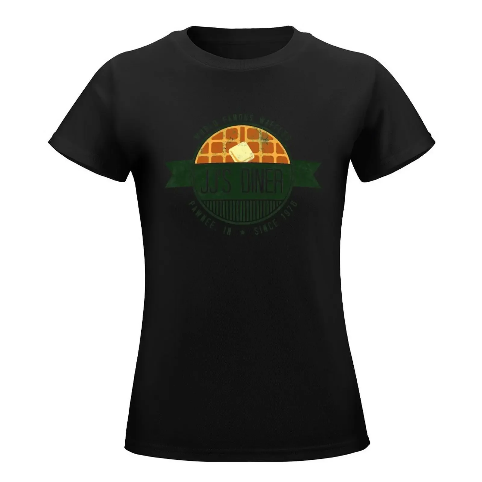 jj's diner - color T-Shirt cute tops vintage clothes anime clothes new edition t shirts for Women