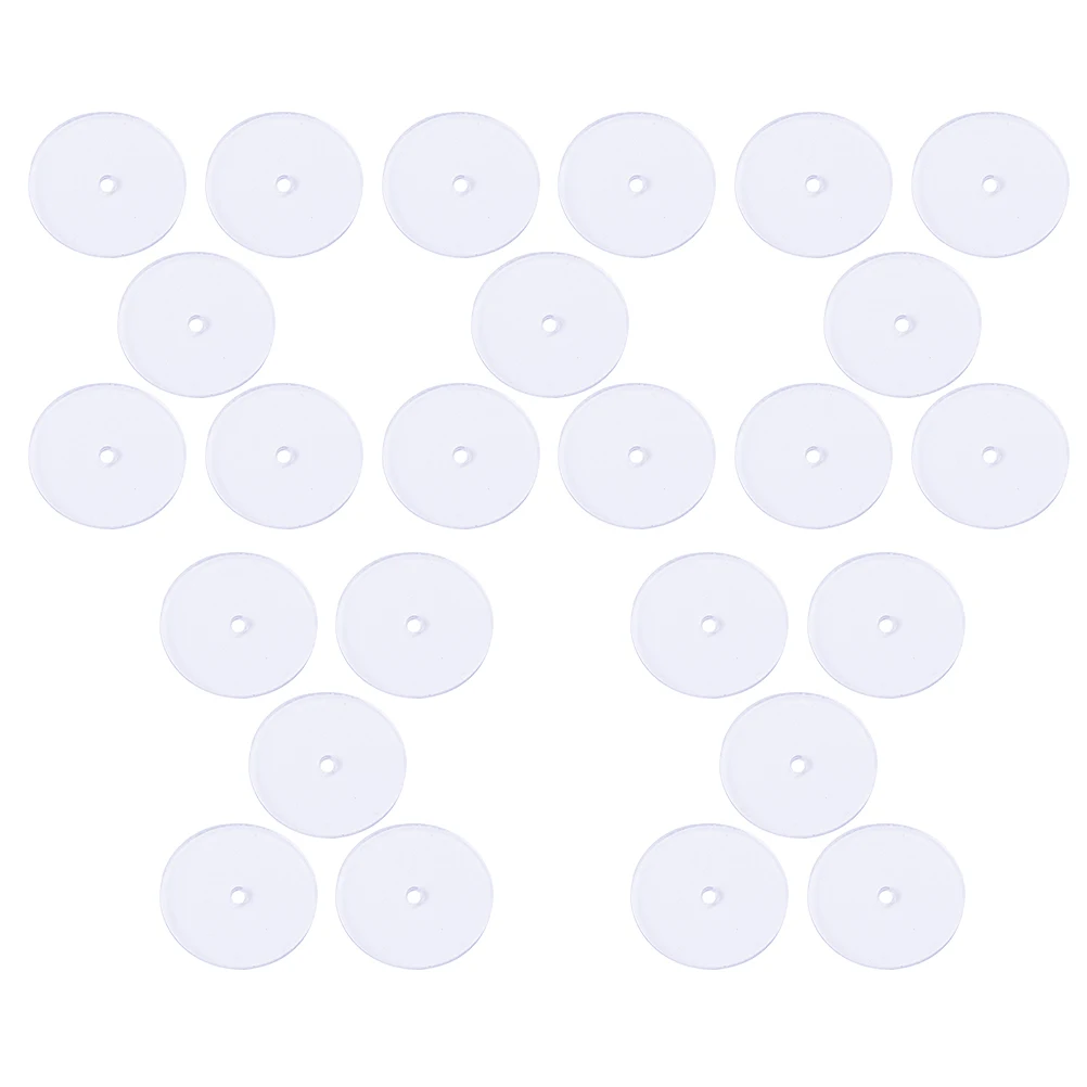 

100pcs Earring Accessories Plastic Earring Backs Clear Comfortable Lightweight Pain-Proof For Studs Hoops Ear Stretching