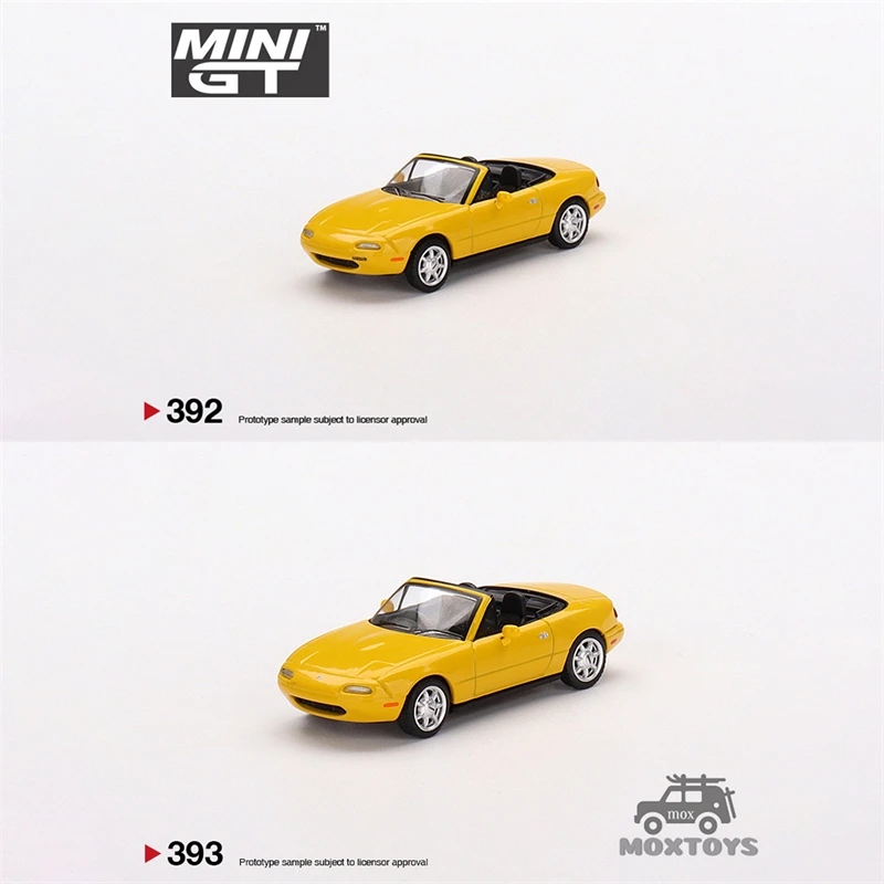 

MINI GT 1:64 Eunos Roadster Sunburst /Mazda Miata MX-5 Diecast Model Car