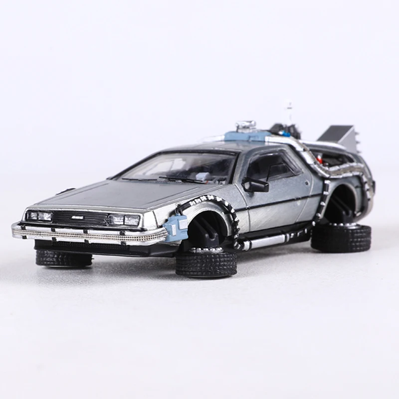 MJ 1:64 デロリアン DMC I II III バック・トゥ・ザ・フューチャー