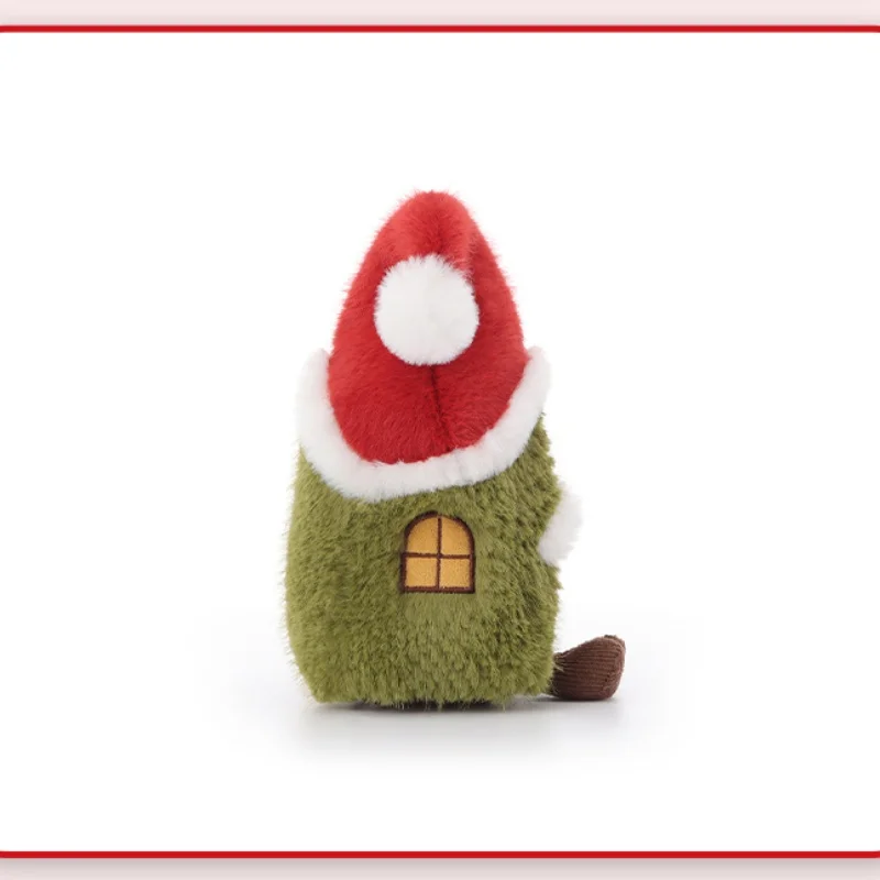 Novo genuíno rico ovelhas natal cottage brinquedos de pelúcia brinquedo kawaii crianças brinquedos presente de natal decoração do quarto colecionável