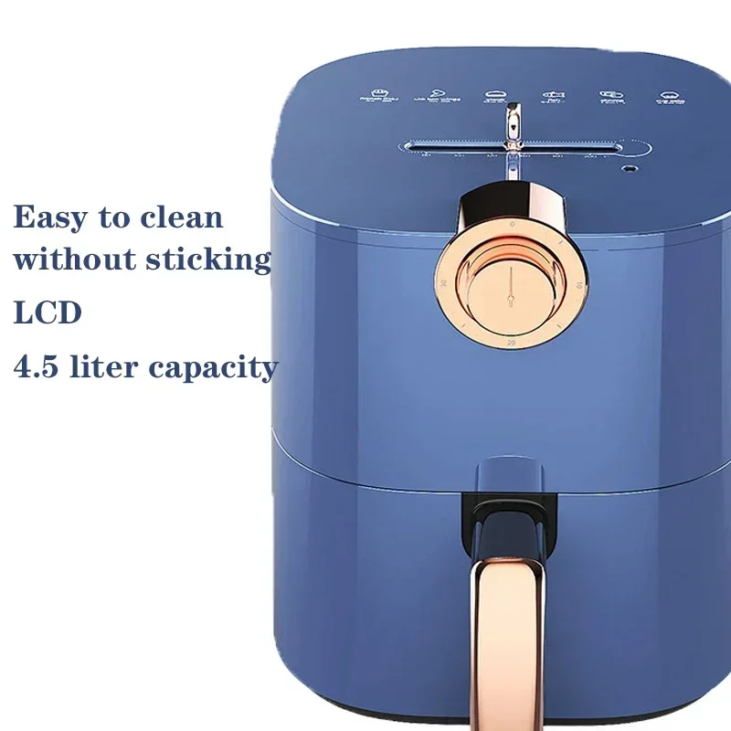 Upgrade 1300W Smokeless Electric Fryer Large Capacity Air Fryer Oil-Free Low Fat Professional Healthy Fryer