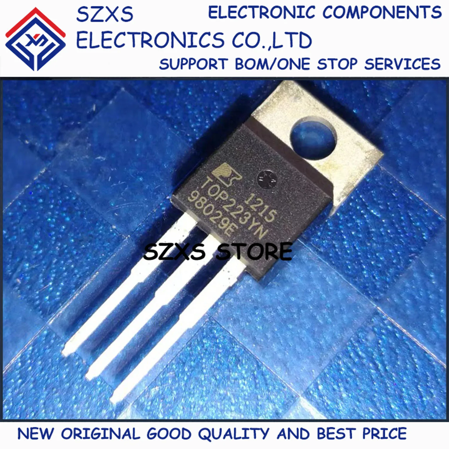 New Original 10Pcs TOP221YN TOP222YN TOP223YN TOP224YN TOP225YN TOP226YN TOP227YN TO-220 Three-Terminal Off-Line PWM Switch