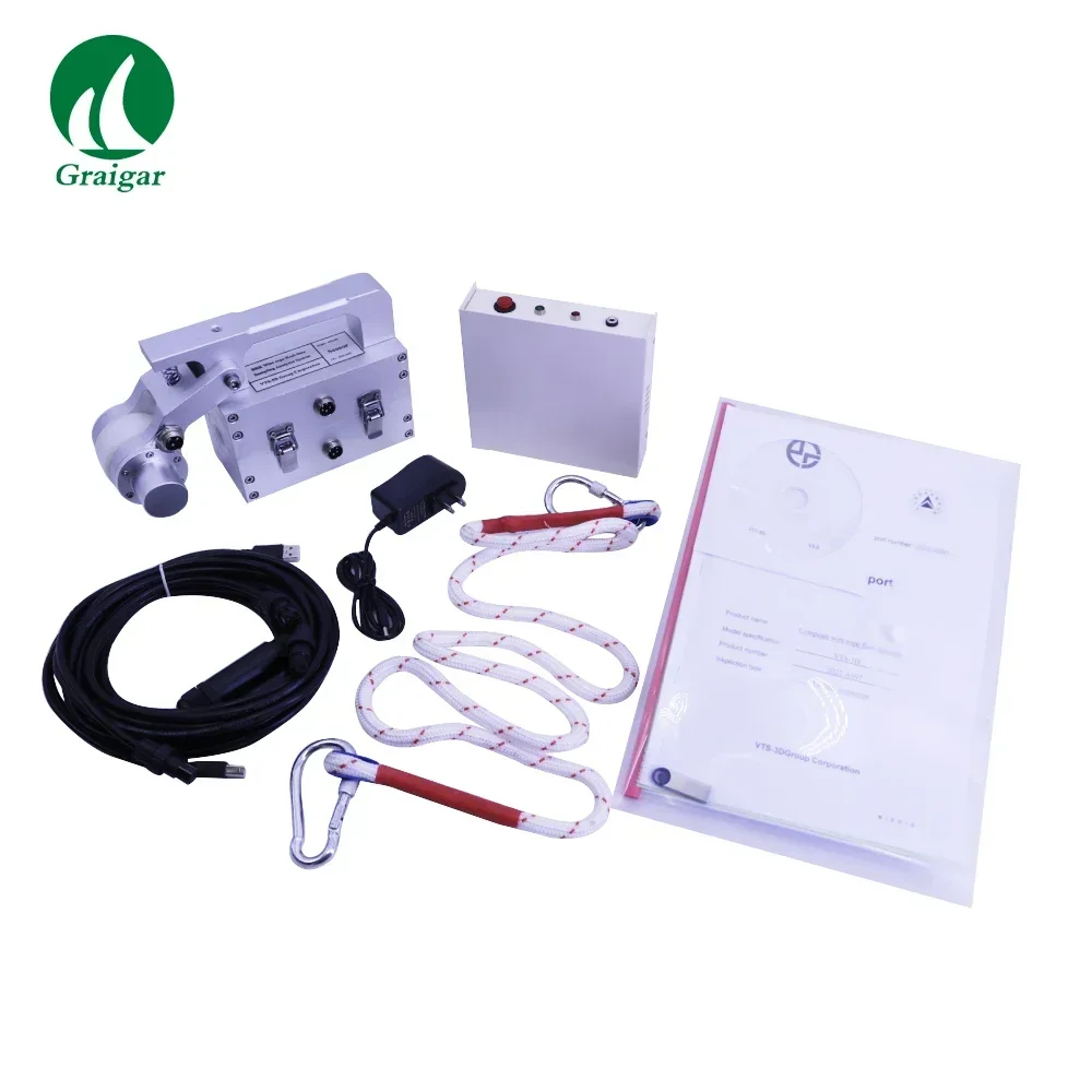 VTS-3D Non Destructive Test Equipment Wire Rope Computer Flaw Detector Elevator Safety Inspection