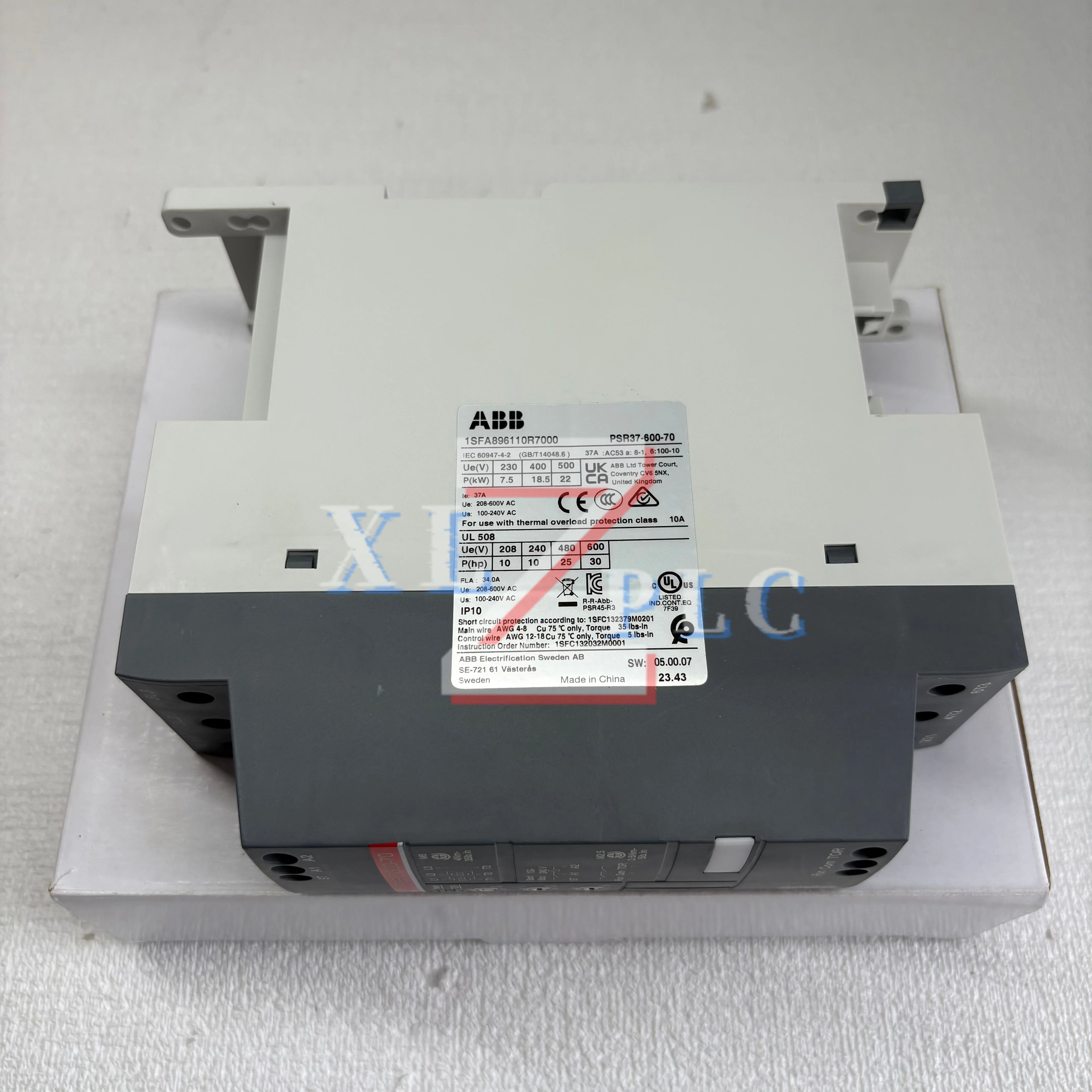 PSR37-600-70 1SFA896110R7000 soft starter  100% New