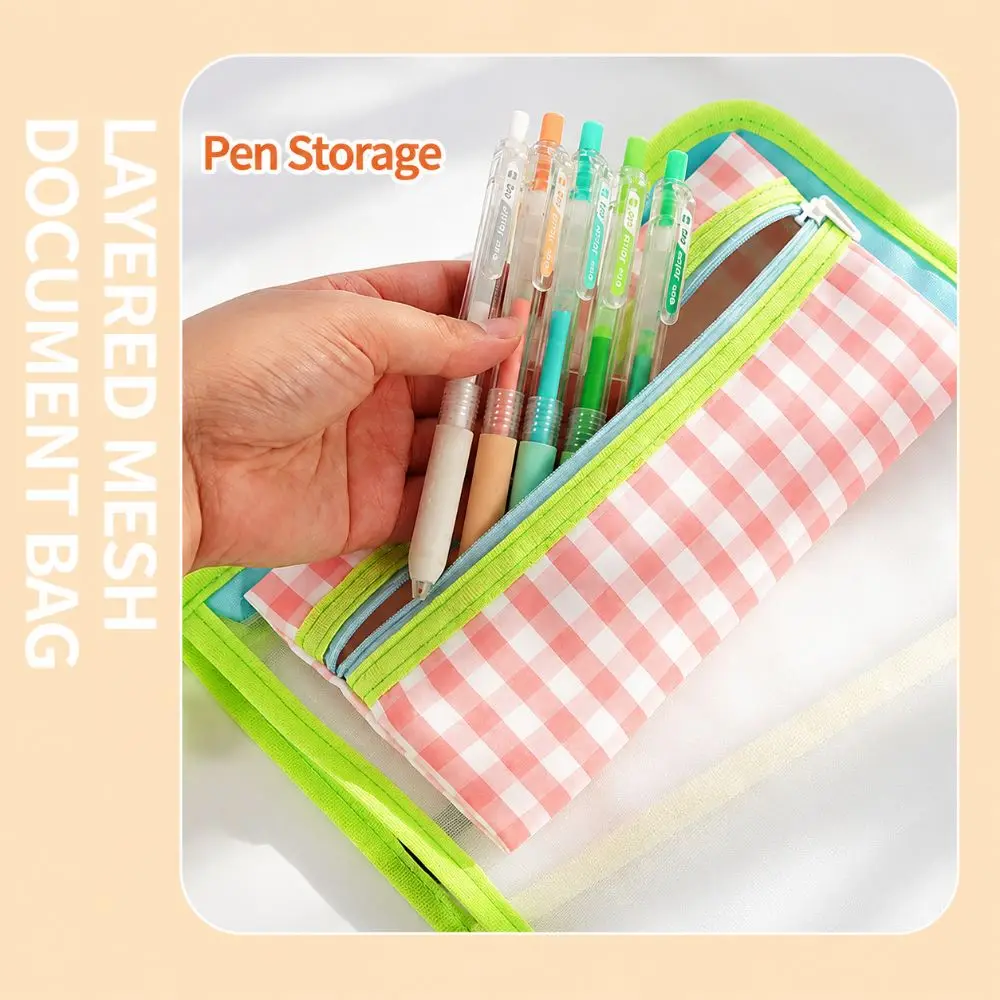 A4 Tutoring Bag L-Shaped Large Opening Books Storage Bag Large Capacity with Detachable Pencil Case Handbag School Office