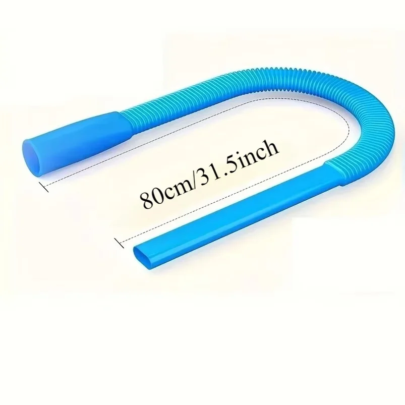 2pc Dryer Vent Cleaner Hose with Elastic Connector Flexible Laundry Vent Cleaning Hose, Cleaning tube suitable for narrow spaces