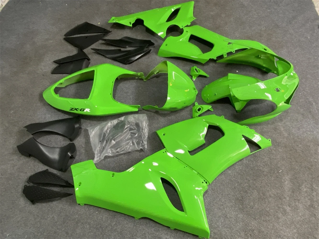 For Ninja 636 ZX-6R ZX6R 2005 2006 Motorcycle Accessories ABS Fairing kit zx6r 05 06 Body Fairing