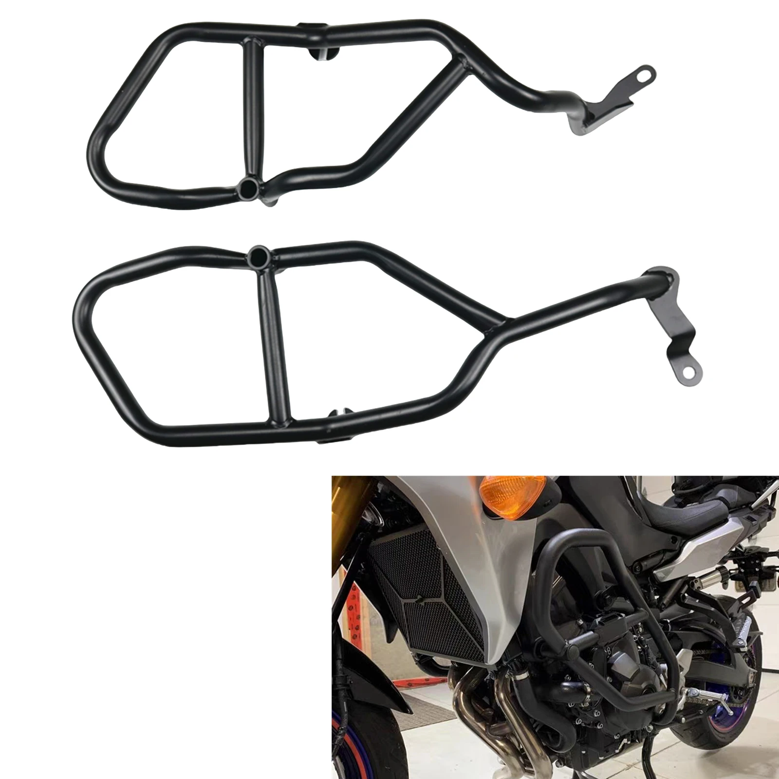 

Защитная дуга (крэшбар) для двигателя мотоцикла, кронштейн для рамы Yamaha MT-09 TRACER 900GT 2015-2021