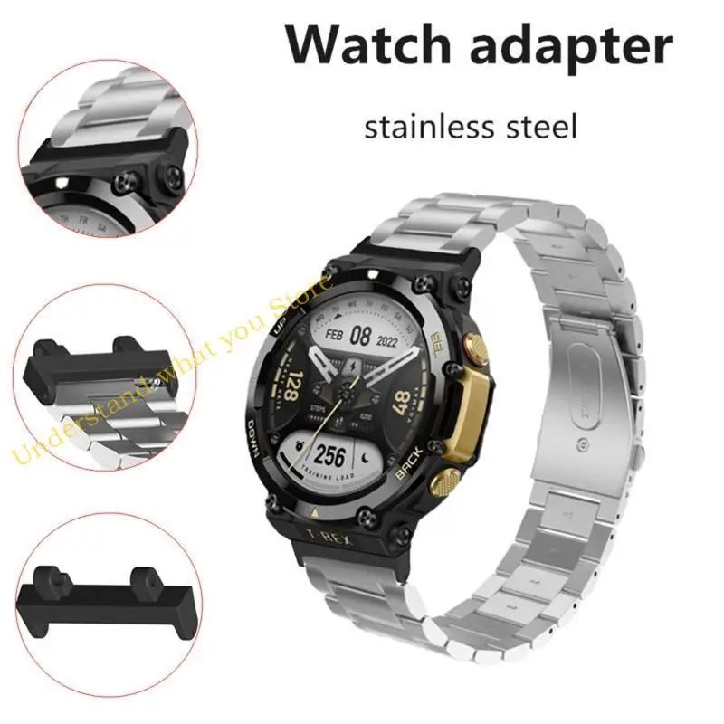 J60A voor 2 Smartwatch Band Adapter Watch Connection Accessoire