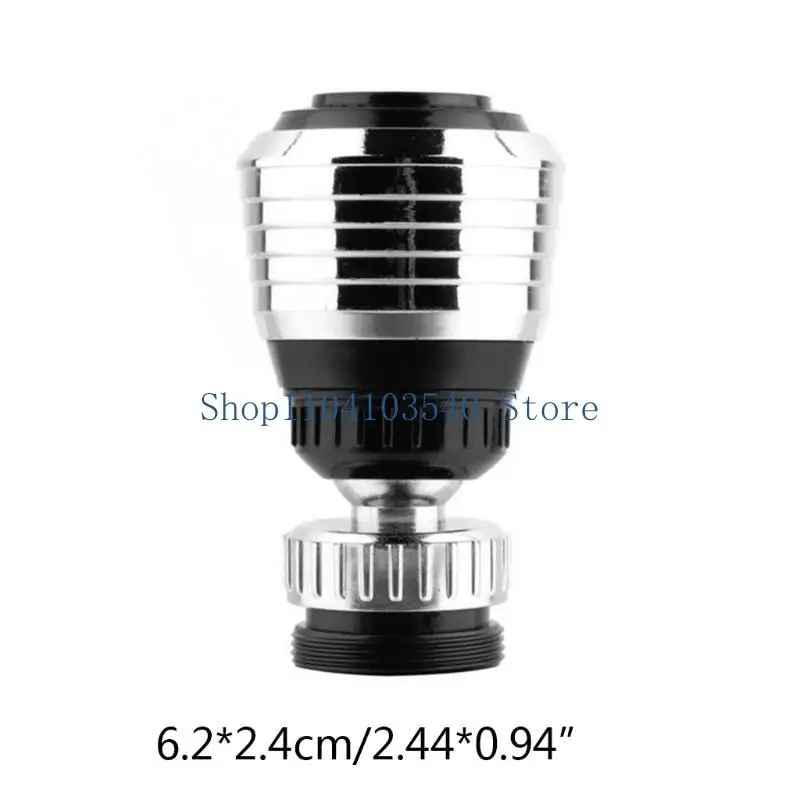 02DC Sink Water Tap Flow Restrictor Kitchen and Bathroom Faucet Nozzle Aerators Water Saving Filter 360-Degree Splash-proof