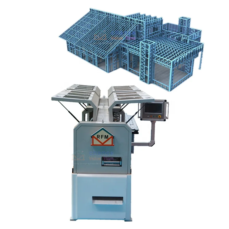 Liming New Prefabricated House C75 C89 C140 Light Steel Framing Machine Light Gauge LGS LGSF Roll Forming Machine