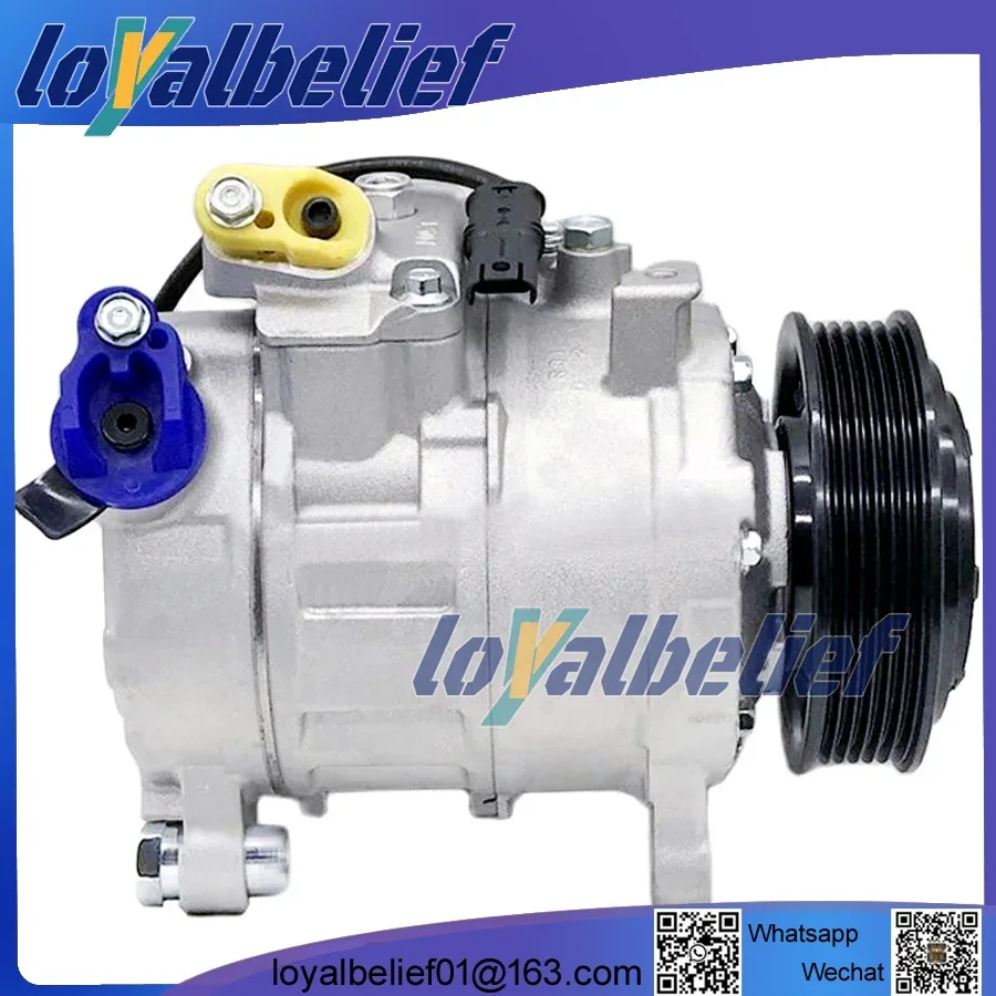 Compressor de ar condicionado do carro para BMW 3 E90 E91 E92 E93 316d 318d 320d xDrive 4472603821 4472603822 4471501661