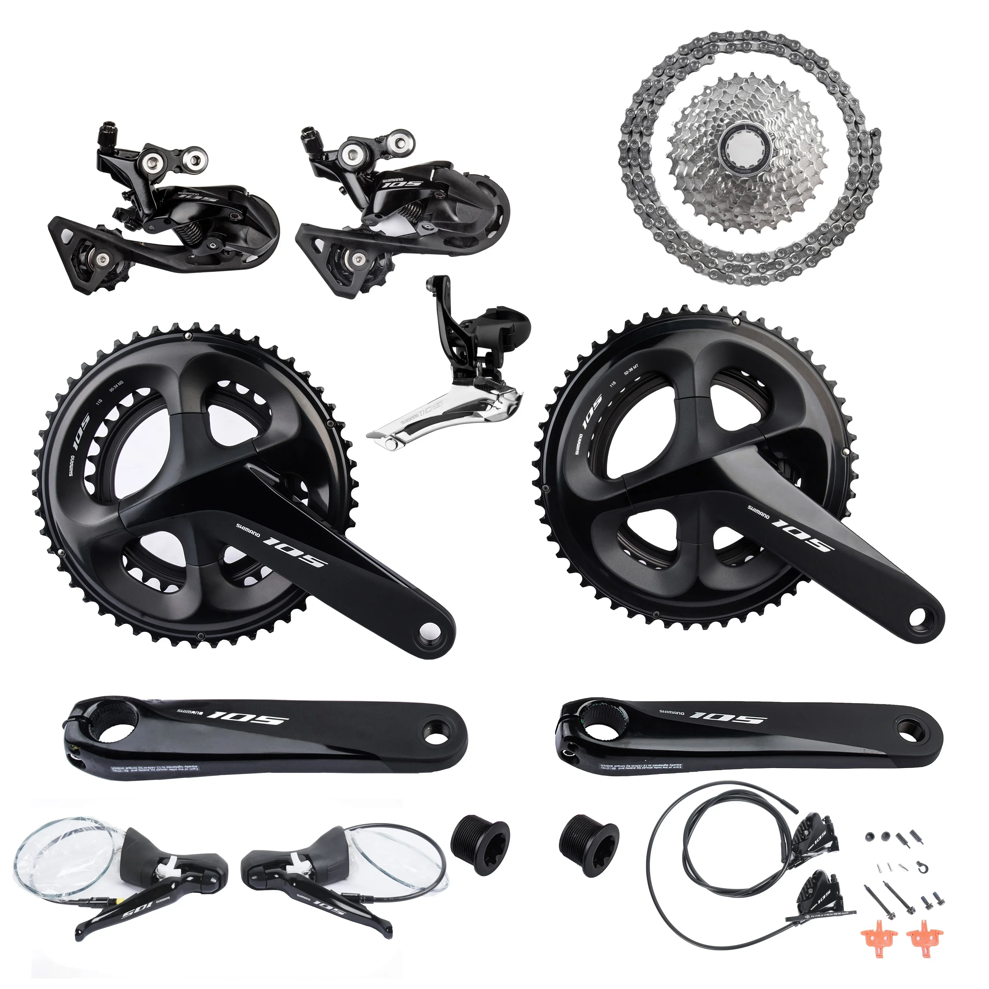 SMN Road Bike Bicycle Groupset 105 R7020 Hydraulic Disc Version Available