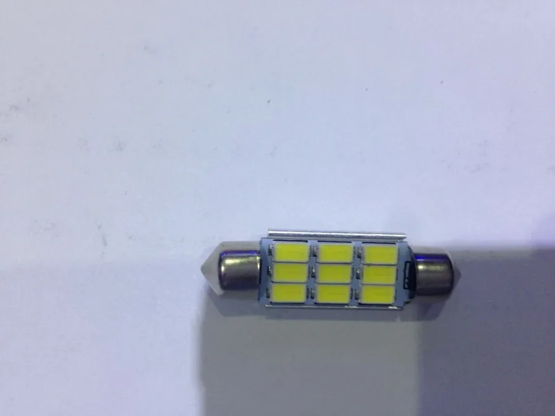 Most Car Type 2 pcs 5730 9SMD 36MM Festoon lamp Dome Light LED 12V DC LED Dome Interior Map Courtesy Licence Plate Light