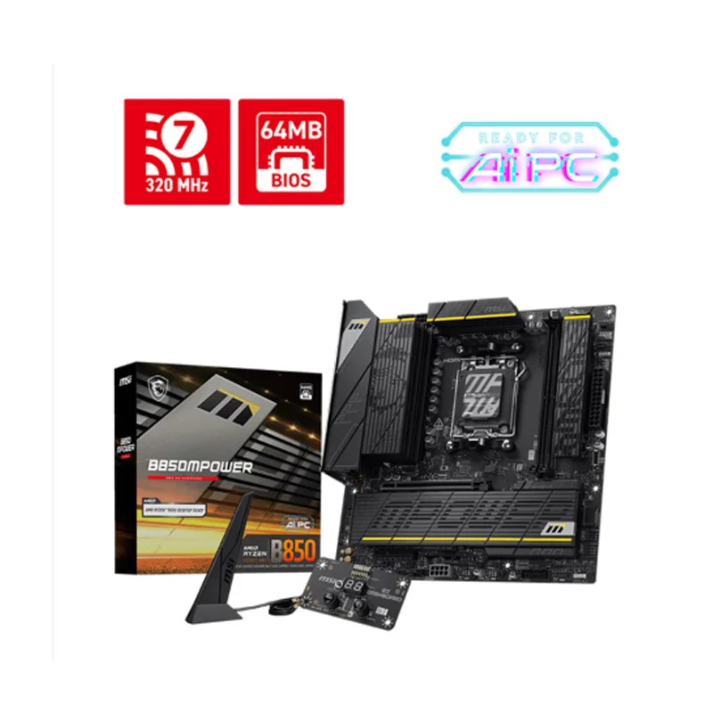 The MSI B850MPOWER Motherboard: Real-World Performance With AMD